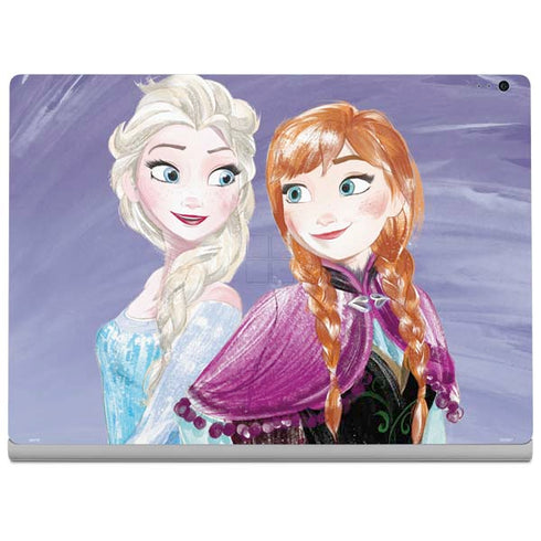 Disney Frozen Elsa and Anna Sisters Art Surface Book 2 13.5in Skin